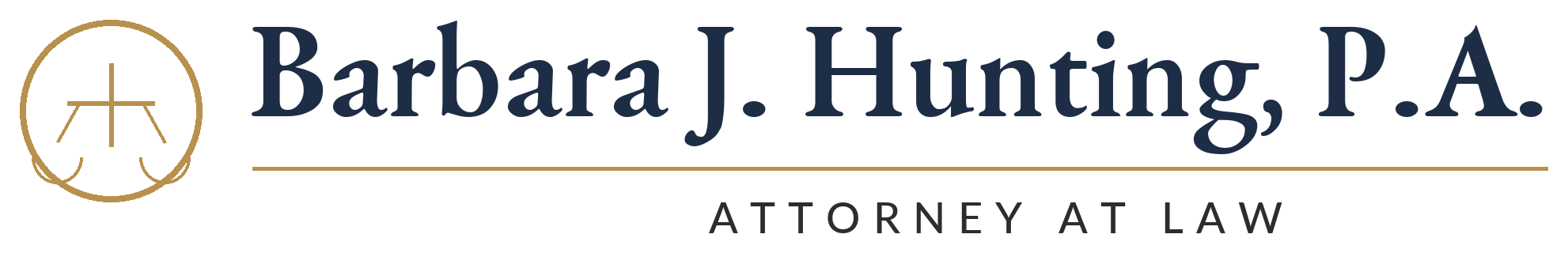 Barbara J. Hunting, P.A. Logo
