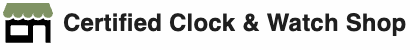 Certified Clock and Watch Shop Logo