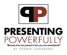 Presenting Powerfully by Debbie Lundberg Logo